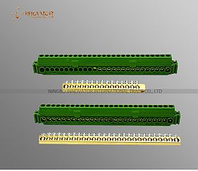 DIN RAIL MOUNTING TERMINAL BLOCK IITC-TB005